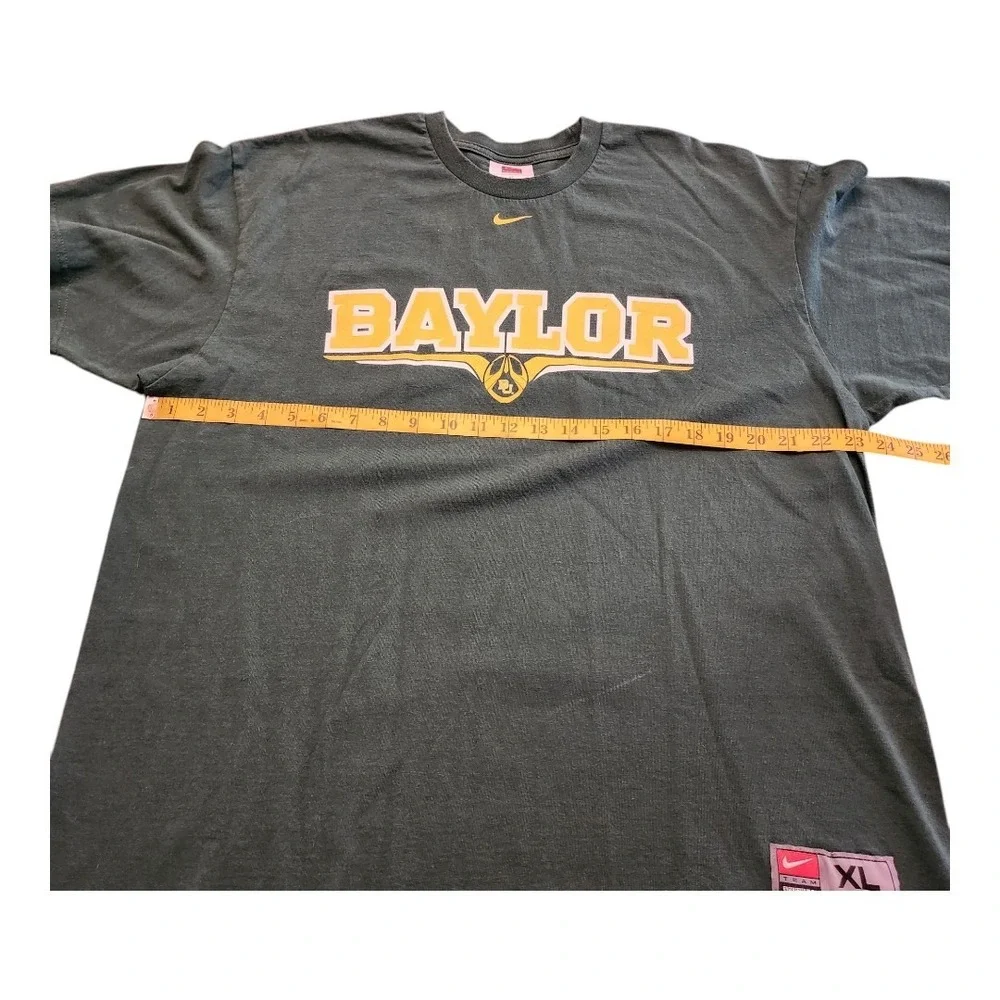 Vintage Nike Team Baylor Bears Center‎ Swoosh Shirt NCAA College Men's XL Y2K